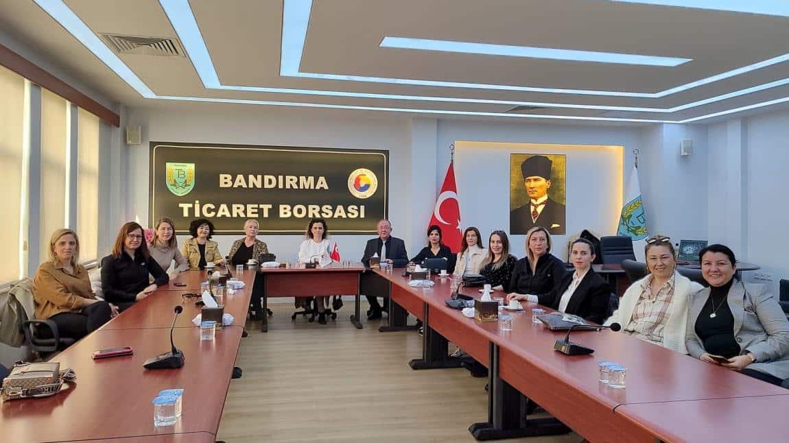 BANDIRMA TİCARET BORSASI'NA ZİYARET